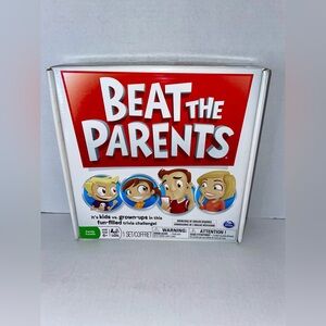 Spin Master BEAT THE PARENTS Family Trivia Game, Kids vs Grown-Ups Ages 6+